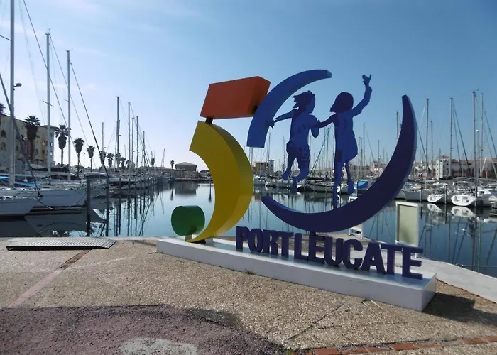 Beau T2 Climatisé Pour 4 Pers. Avec Parking Privatif à Port Leucate. - Fr-1-727-15 * Leucate