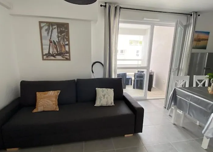 Beau T2 Climatisé Pour 4 Pers. Avec Parking Privatif à Port Leucate. - Fr-1-727-15 Appartamento Leucate